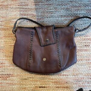 Enzo Angiolini Brown Leather Bag